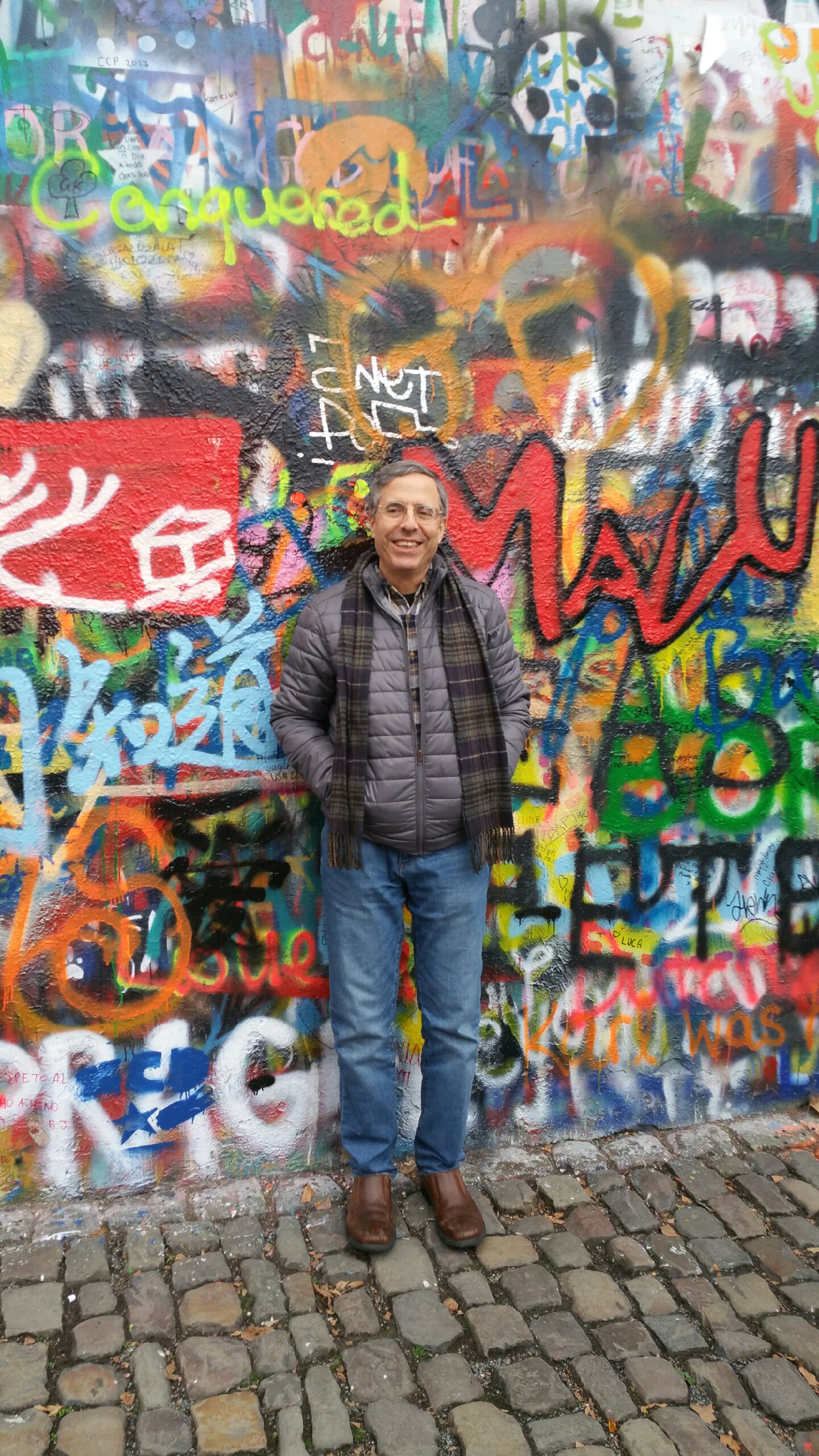 David Deutsch - Lennon Wall - Prague